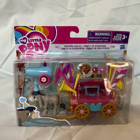 Cranky Doodle Donkey Welcome Wagon 2-Piece Collectible Set My Little Pony - Picture 1 of 4